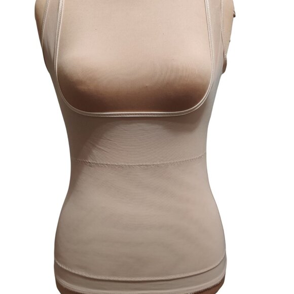 Kymaro XL Beige Body Shaper Firm Control Open Bust Compression Tank Top 30386 - Picture 1 of 12